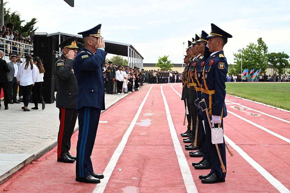 Military Institute named after Heydar Aliyev holds next graduation ceremony (PHOTO/VIDEO)