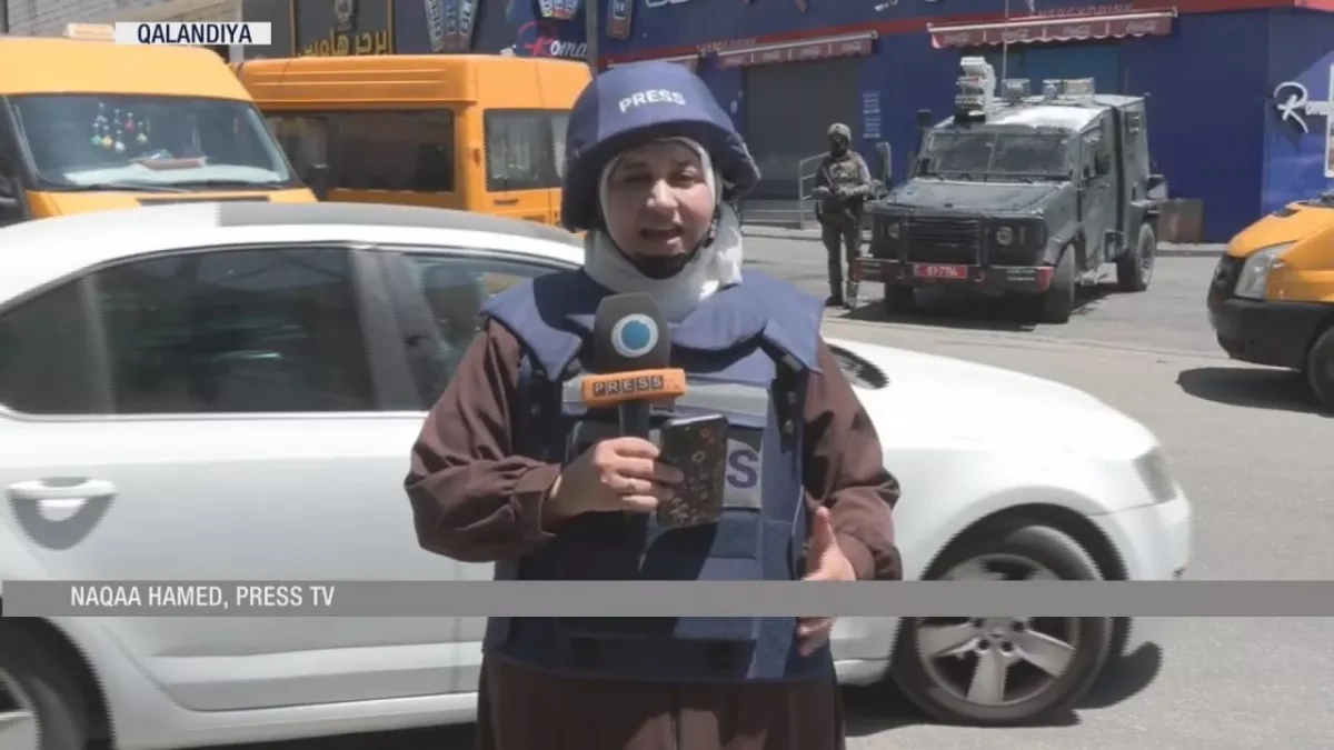 Press TV says Israeli forces attack its West Bank reporter