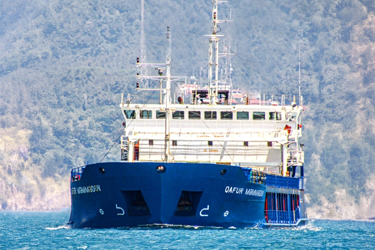 ASCO cargo vessel completes first voyage following major overhaul
