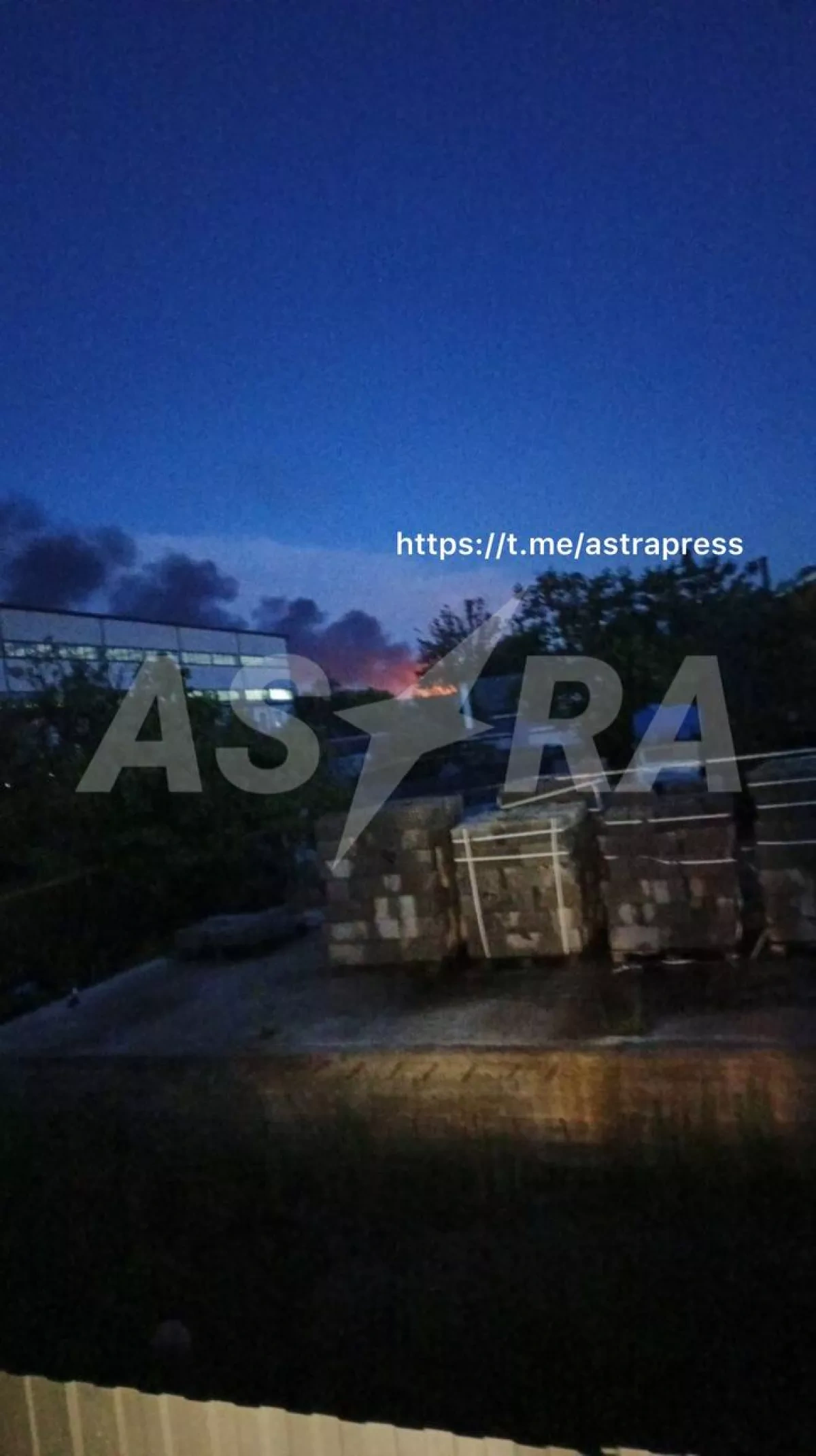 ASTRA: Russia’s Ilsky oil refinery catches fire after drone attack PHOTO / VIDEO