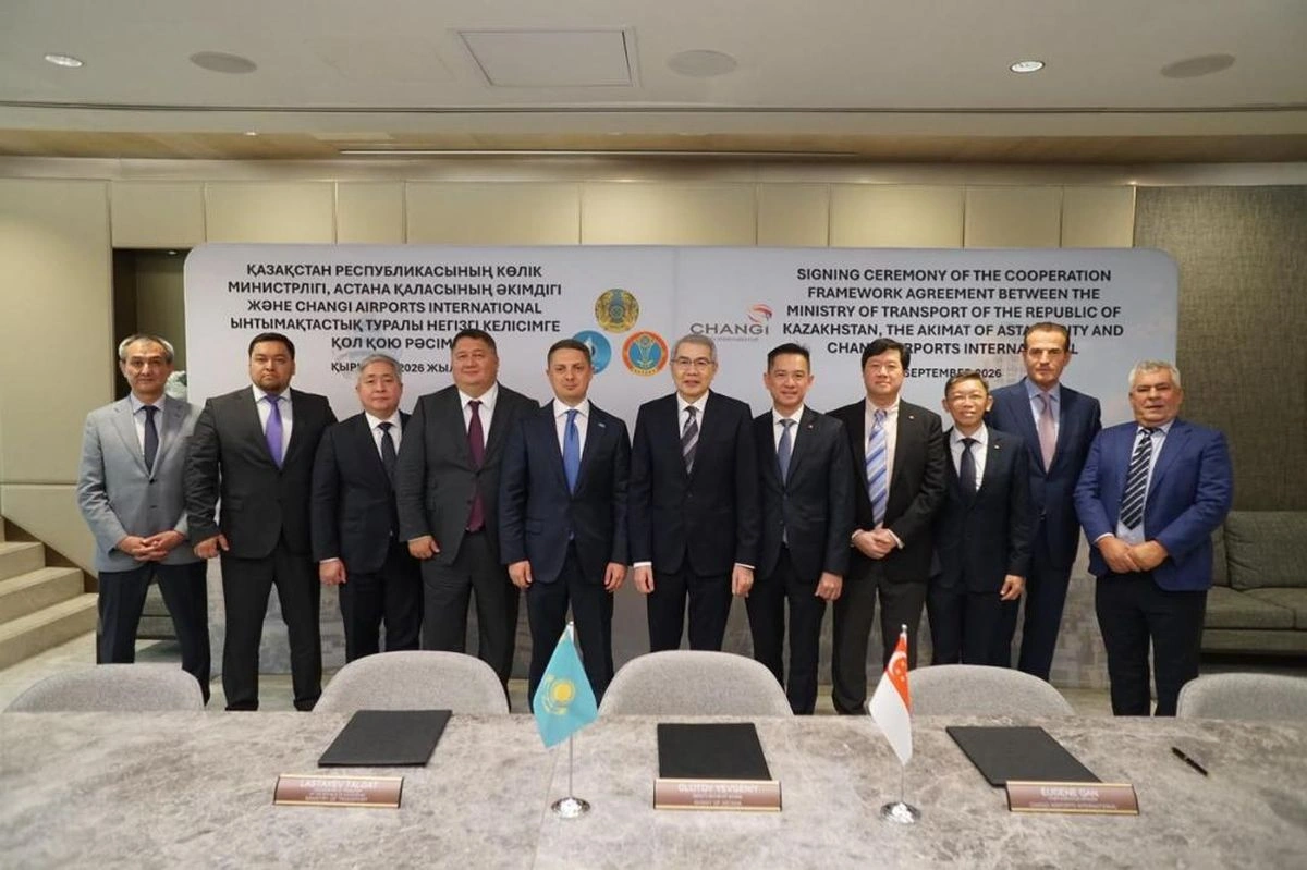 Changi Airports to participate in construction of new airport in Kazakhstan's Astana