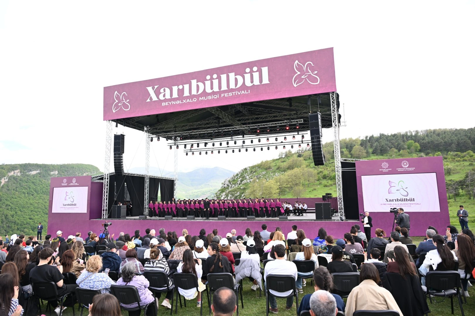 Shusha hosts concert of Garabagh University students as part of International Kharibulbul Festival (PHOTO)