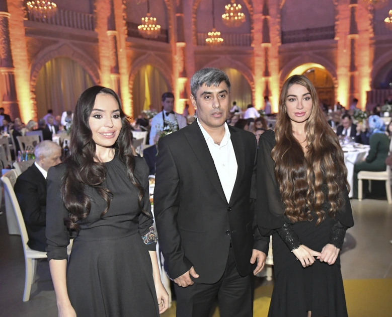 VP of Heydar Aliyev Foundation Leyla Aliyeva and Head of Baku Media Center Arzu Aliyeva attend Gala Ceremony regarding year's sports results