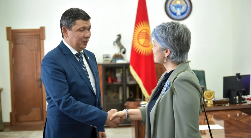 Kyrgyzstan, EBRD discuss joint infrastructure projects in Bishkek