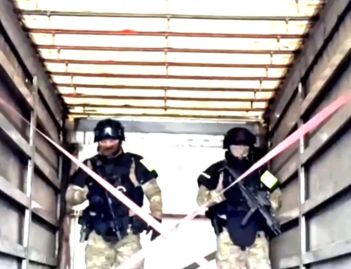 Kazakhstan disrupts illegal migration network involving truck transport PHOTO