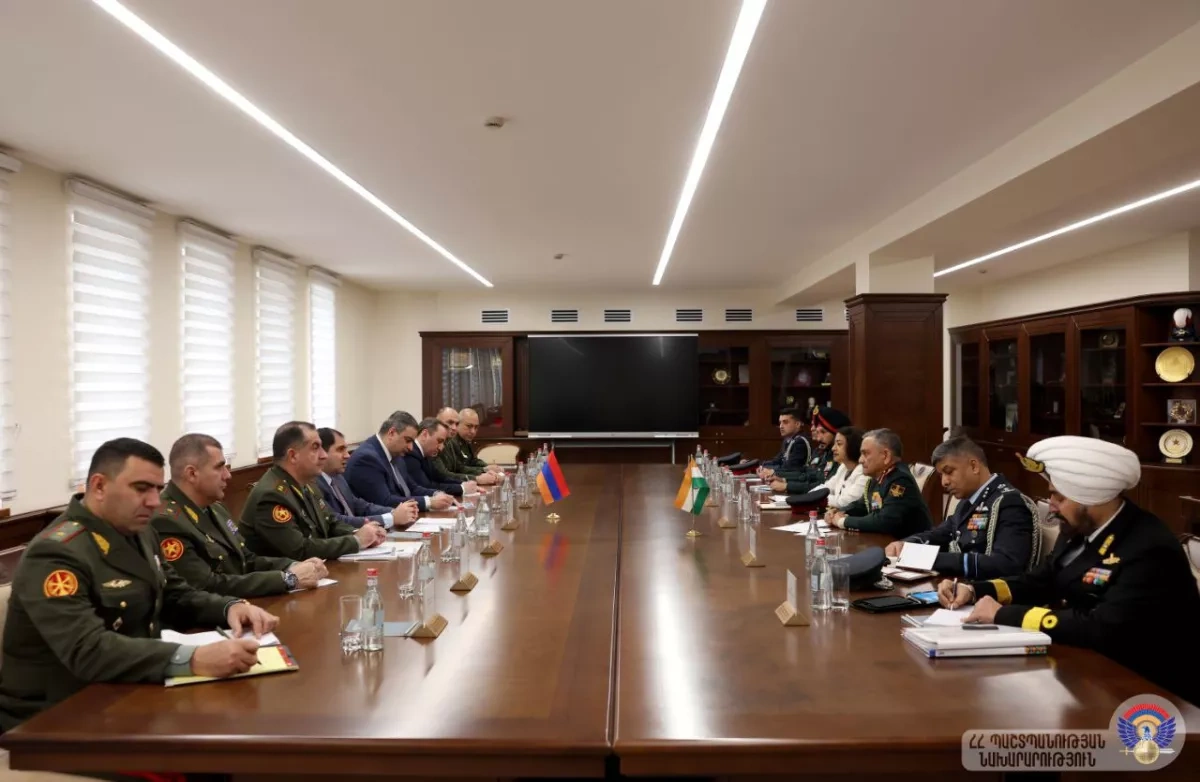 Armenia, India agree to continue defence cooperation
