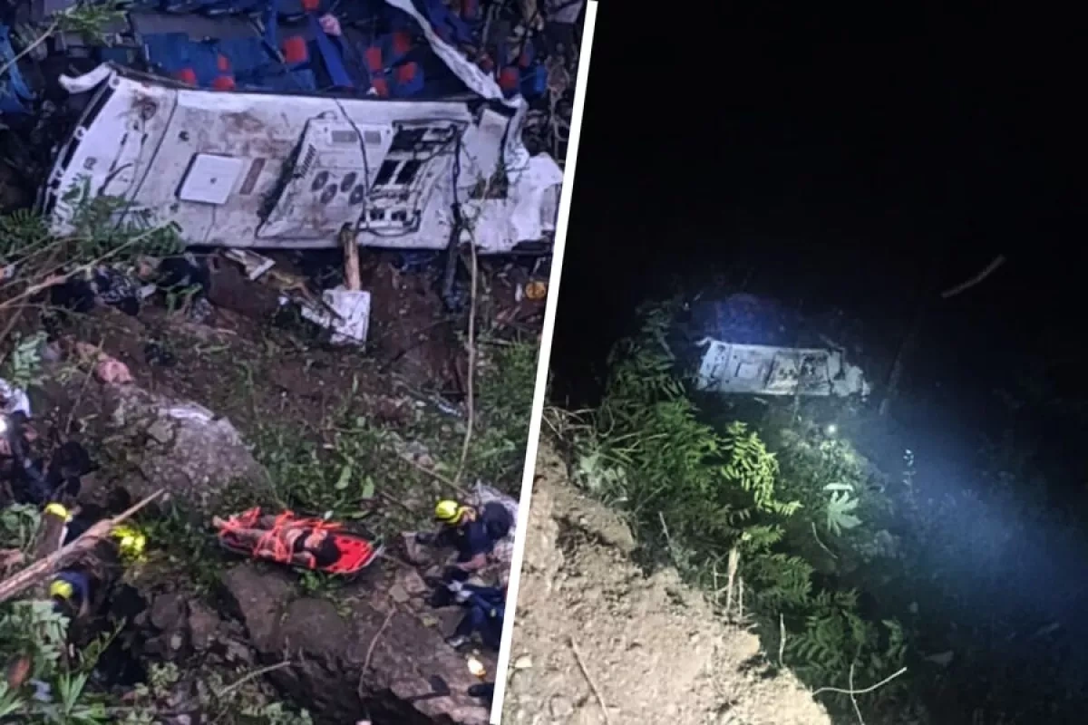 At least 16 killed in school bus crash in northwest Colombia