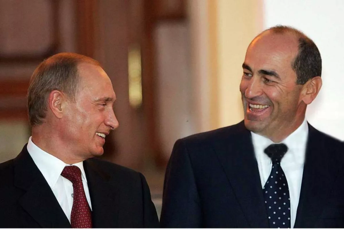 Putin wishes detained Armenian former president strength, resilience