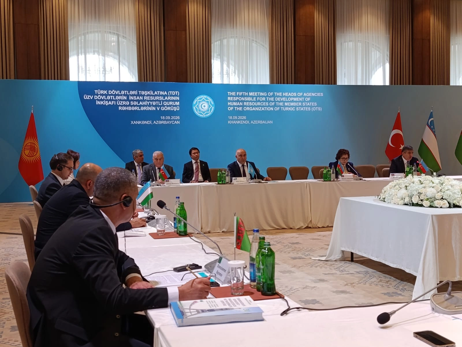 Azerbaijan's Khankendi hosts 5th OTS meeting on human resources dev't (PHOTO)