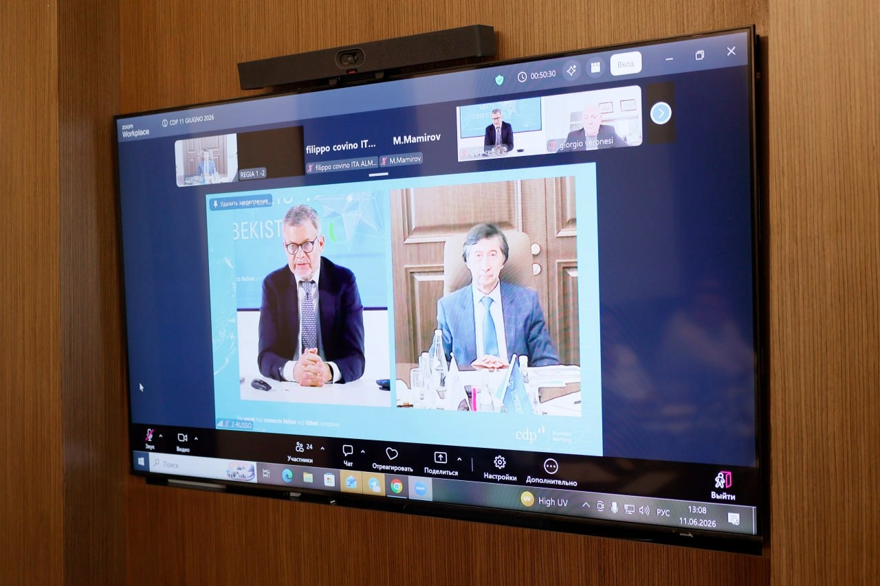 Uzbekistan, Italy explore new investment opportunities through CDP webinar