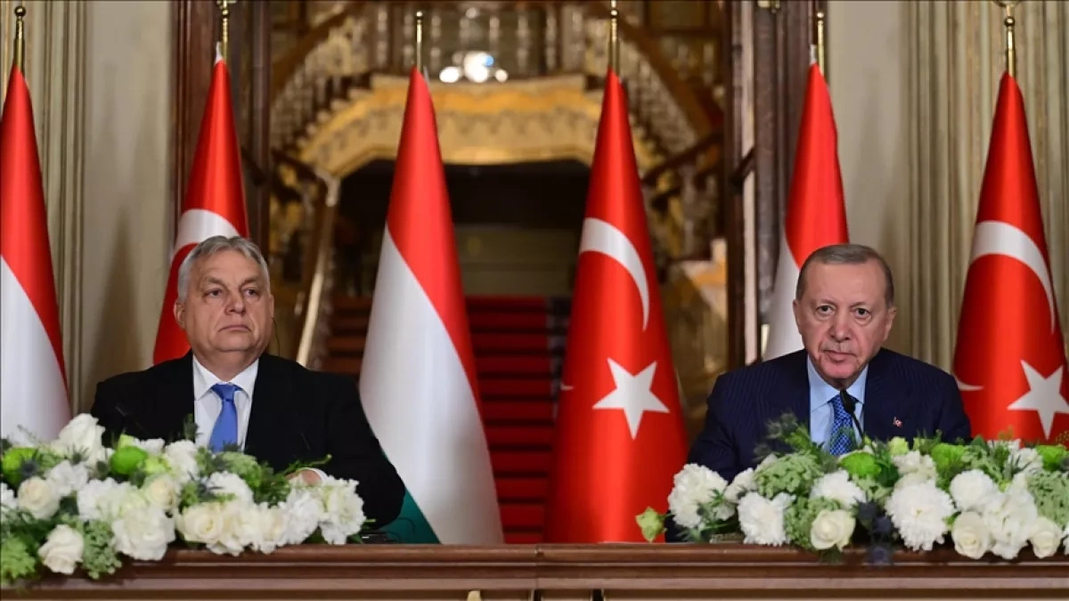 Turkish president highlights potential for $10 billion trade with Hungary