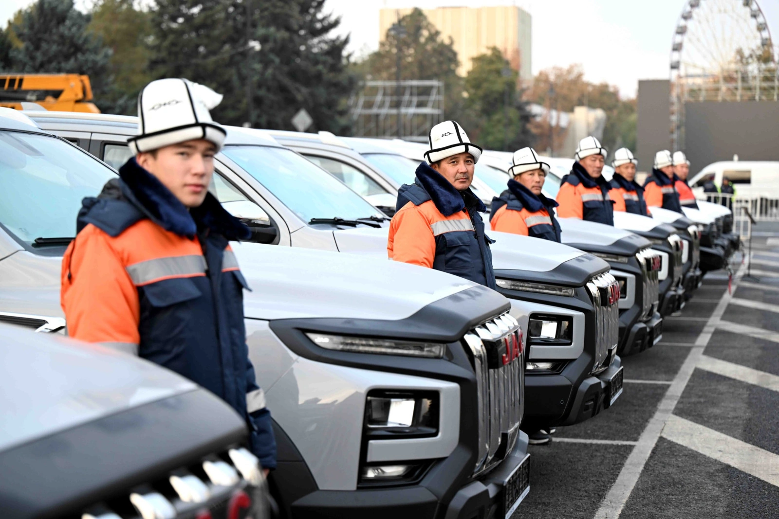 Kyrgyzstan's Transport Ministry receives over 50 new road machinery units