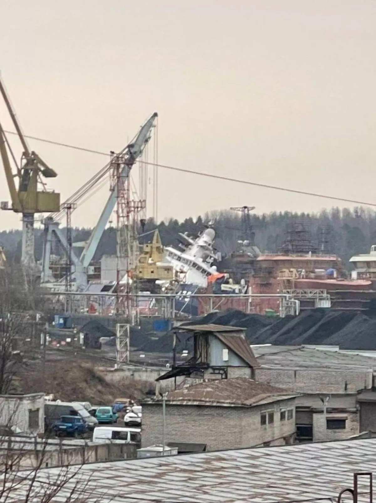 ASTRA: Ukrainian forces strike Russia’s FSB “Purga” vessel PHOTO