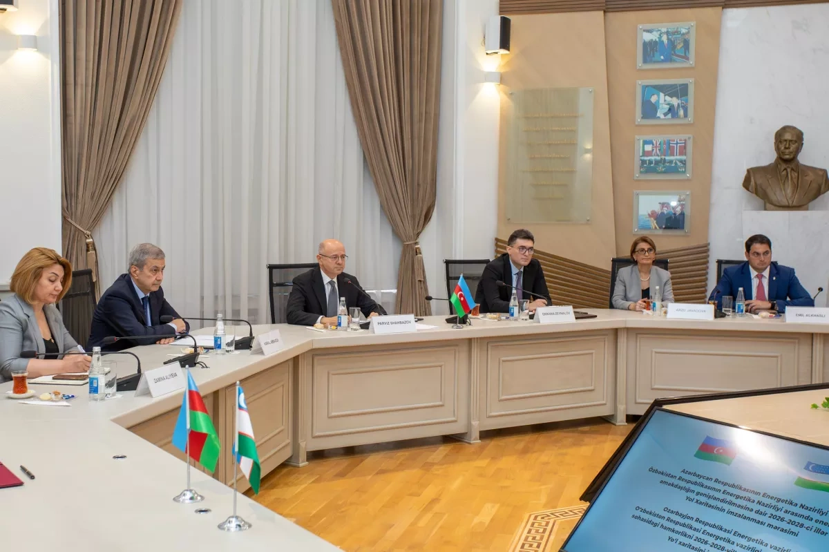 Azerbaijan, Uzbekistan sign roadmap to expand energy cooperation PHOTO