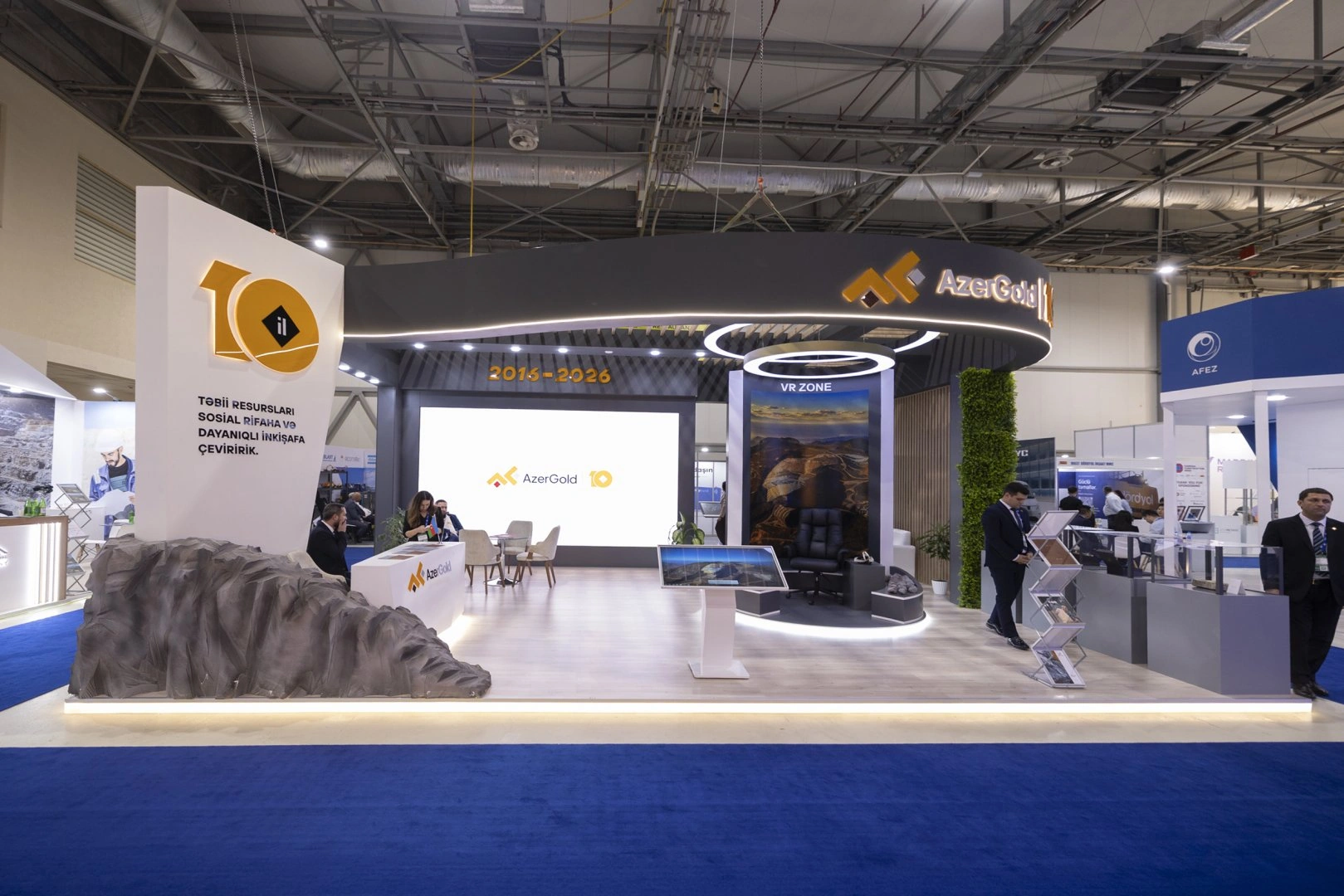AzerGold participates in the 6th Rebuild Garabagh exhibition (PHOTO/VIDEO)