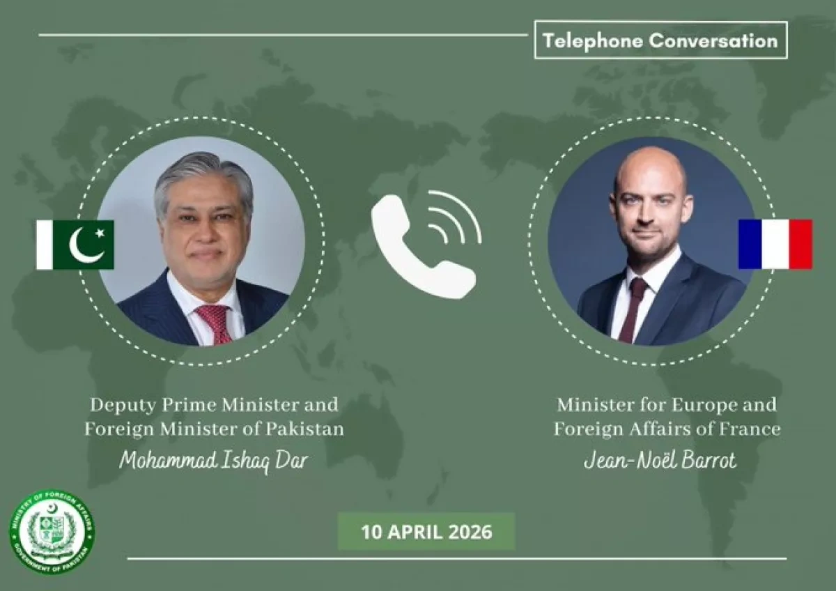 Pakistan, France FMs discuss ceasefire concerns in Lebanon