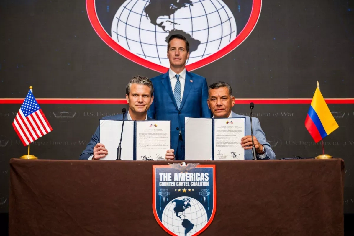 Colombia joins US-led coalition against cartels, Hegseth announces