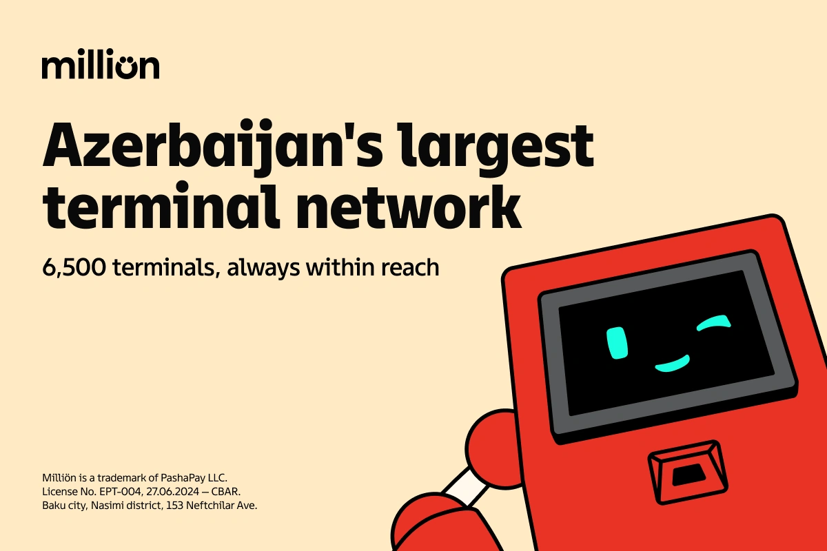 Milliön becomes Azerbaijan’s largest payment network with 6,500 terminals
