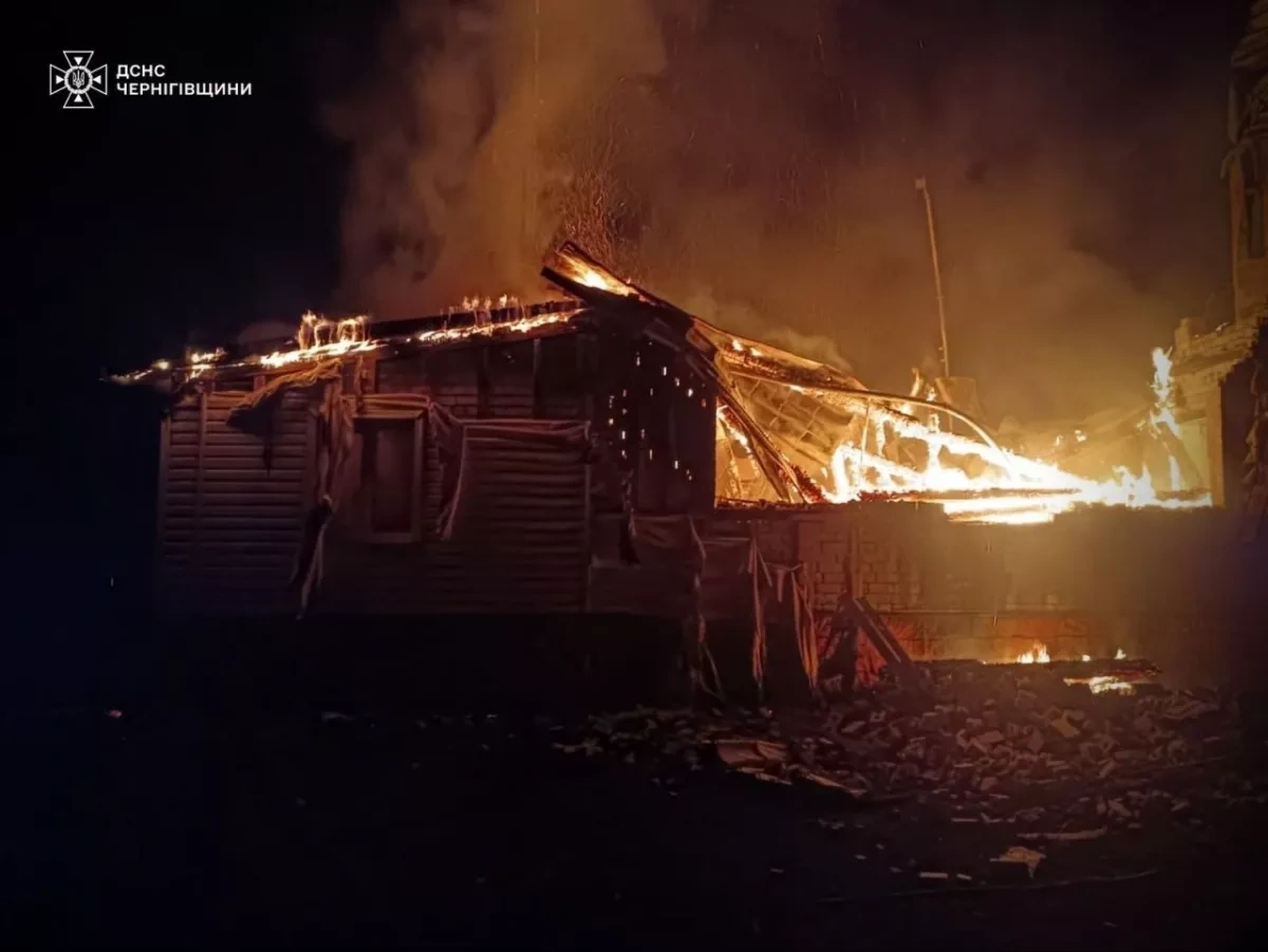 Two injured in Russian strikes on Ukraine's Chernihiv region PHOTO