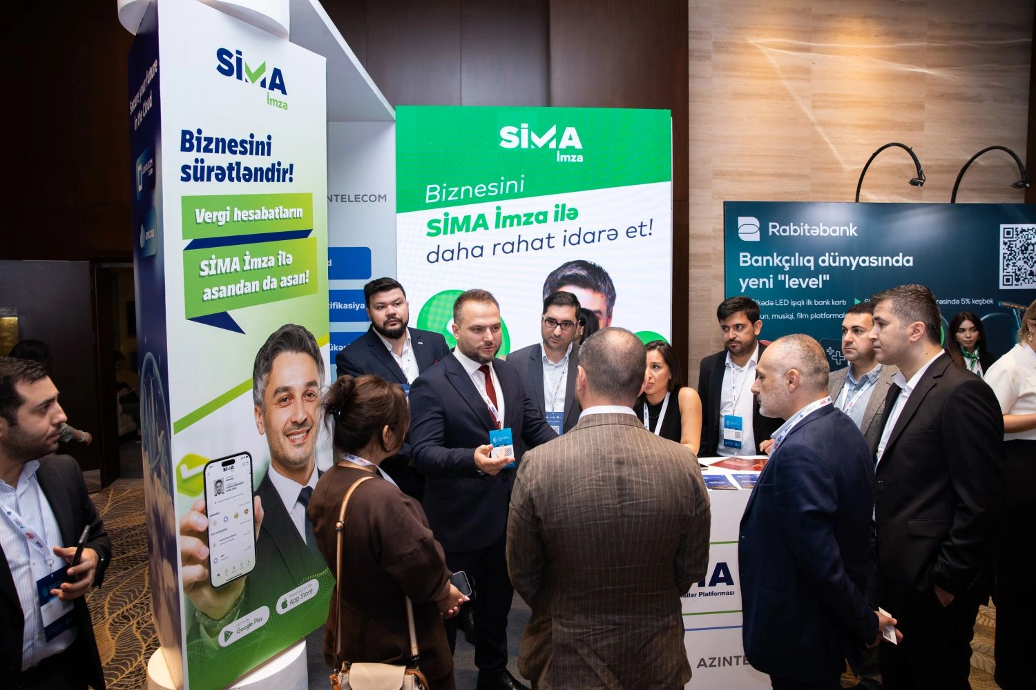 SİMA Solutions at the International Finance and Banking Summit (PHOTO)
