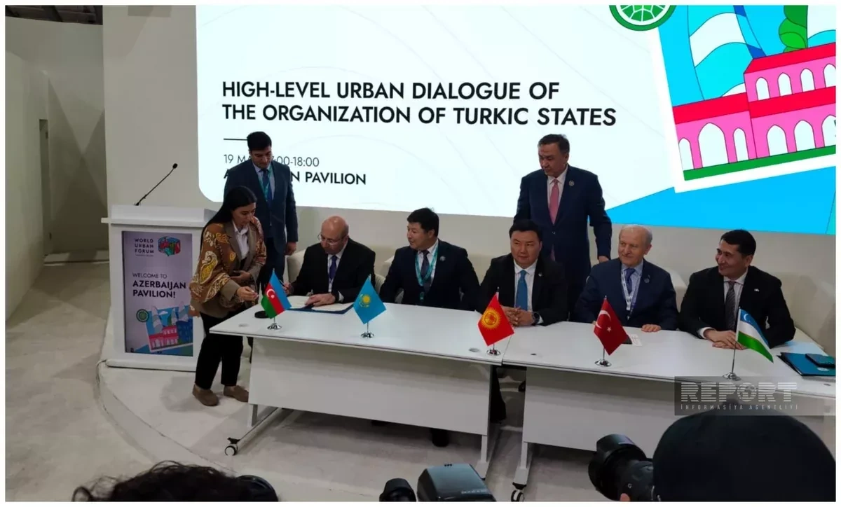 Turkic states sign urban development memorandum in Baku
