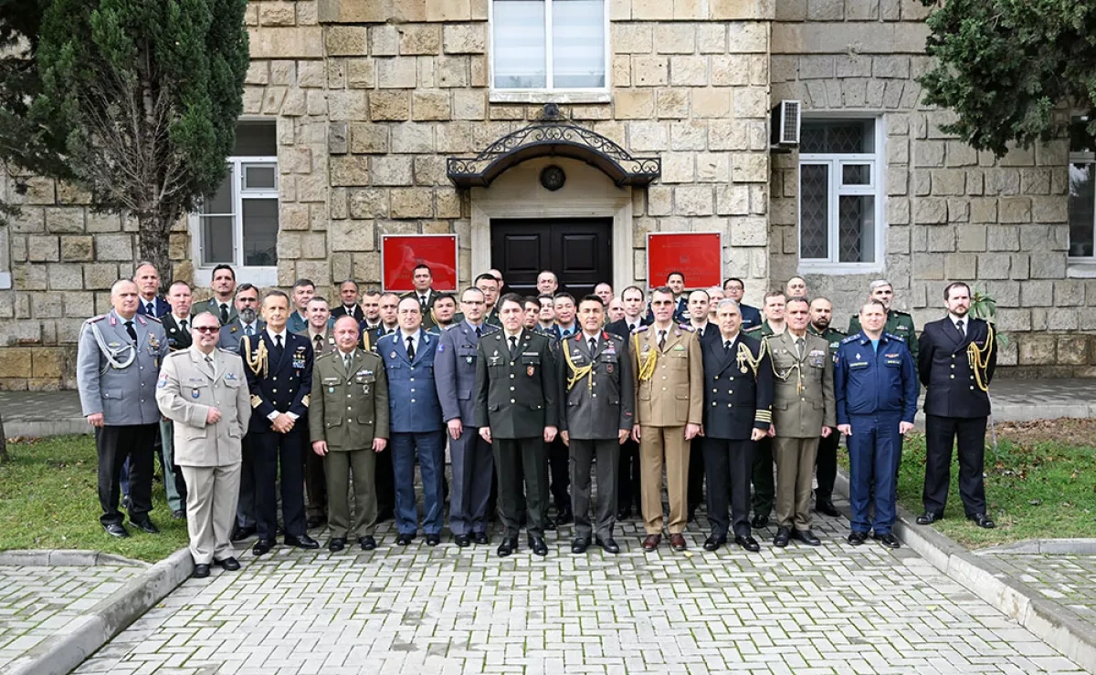 Azerbaijan's defence ministry holds year-end meeting with foreign military attaches PHOTO