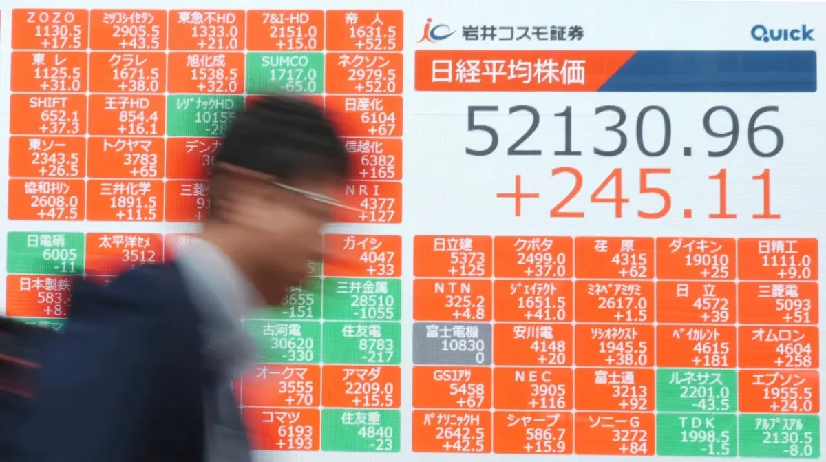 Oil gains continue as investors push Asian markets lower