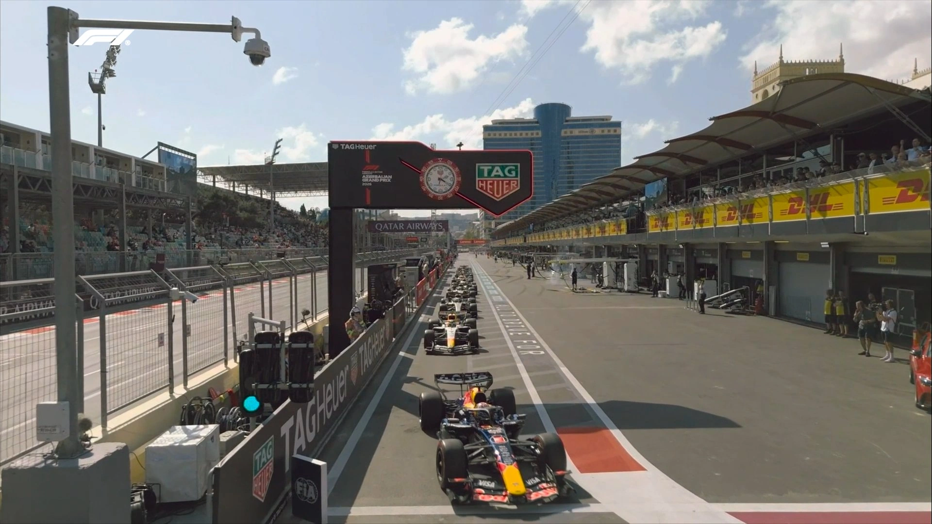 Formula 1 Azerbaijan Grand Prix main race gets underway