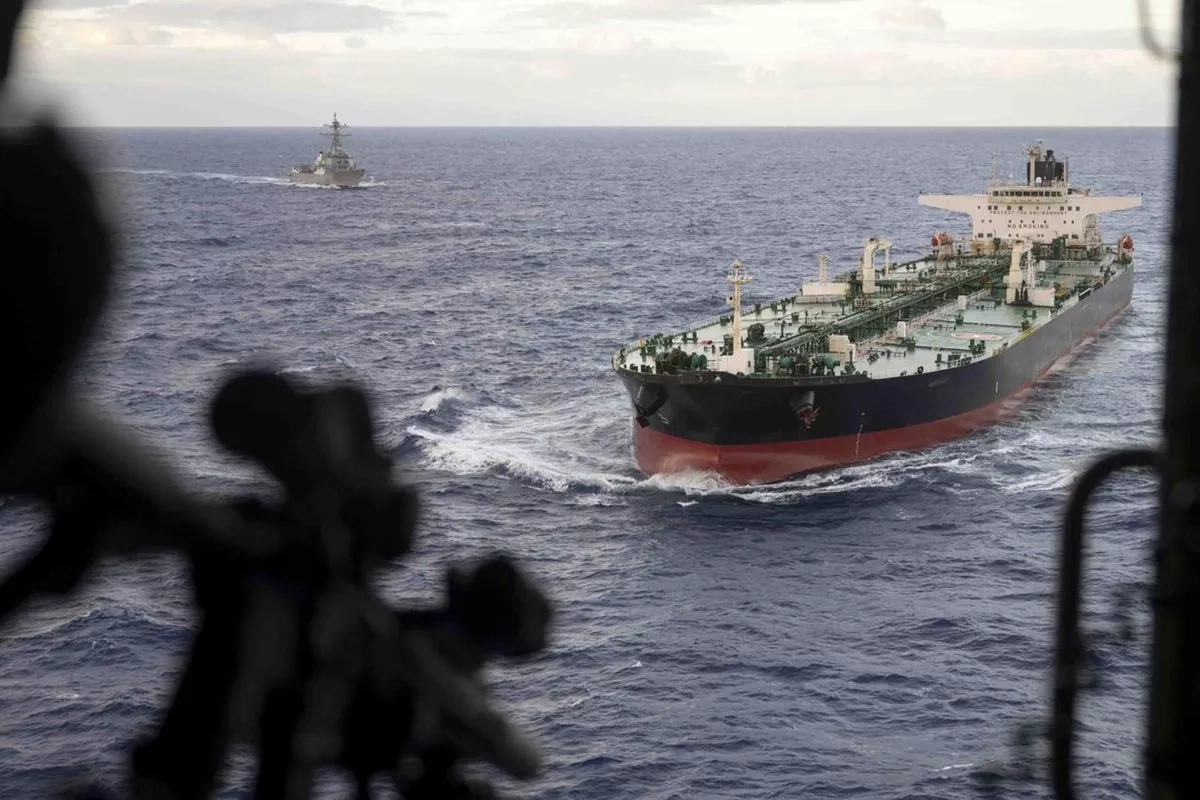 US forces intercept sanctioned vessel in Indian ocean