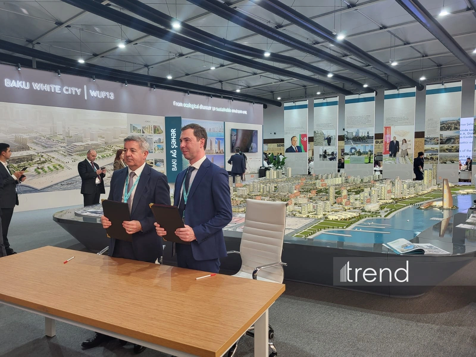 Baku White City, Atkins sign agreement on green infrastructure dev't on sidelines of WUF13