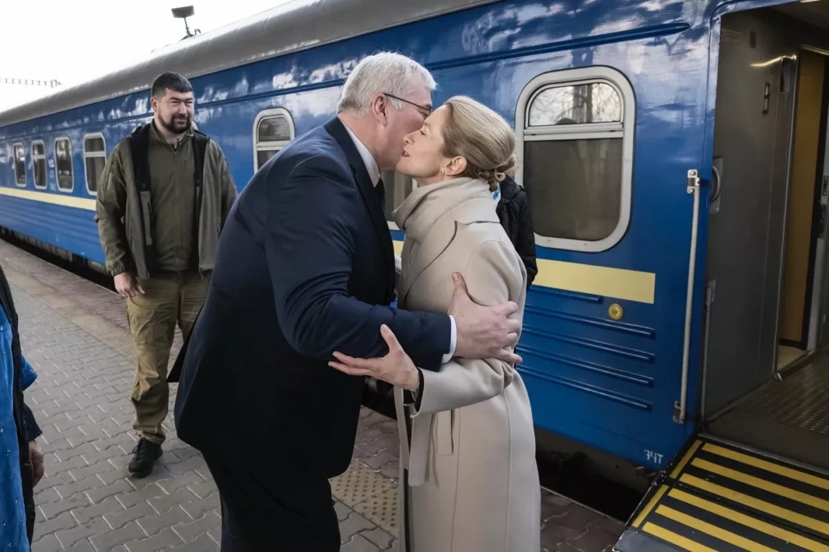 EU's Kallas vows continued strategic aid to Ukraine as she arrives in Kyiv PHOTO
