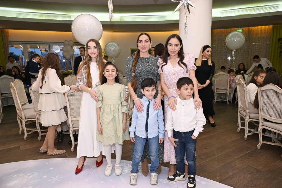Heydar Aliyev Foundation VP Leyla Aliyeva, Head of Baku Media Center Arzu Aliyeva and Alena Aliyeva join festive celebrations for children with special needs in Baku (PHOTO)