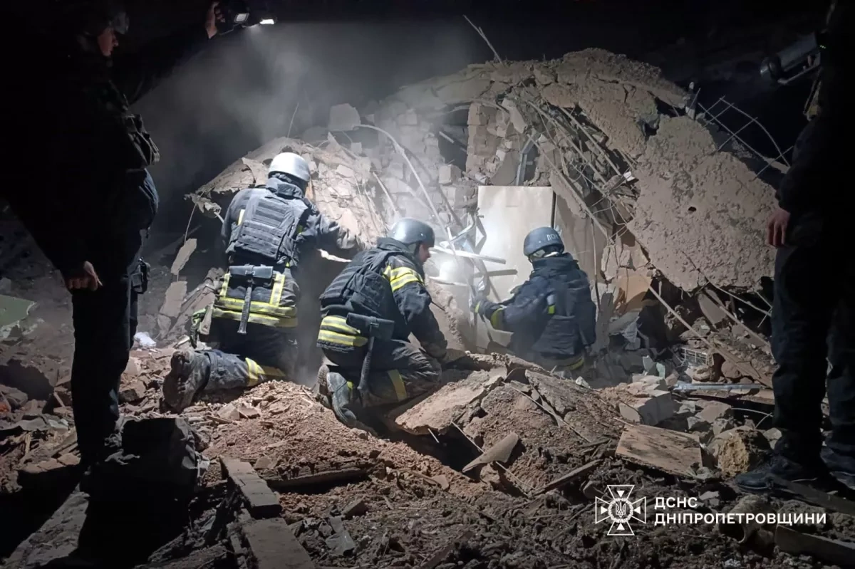 Deadly Russian attack on Dnipro region kills four, injures children photo