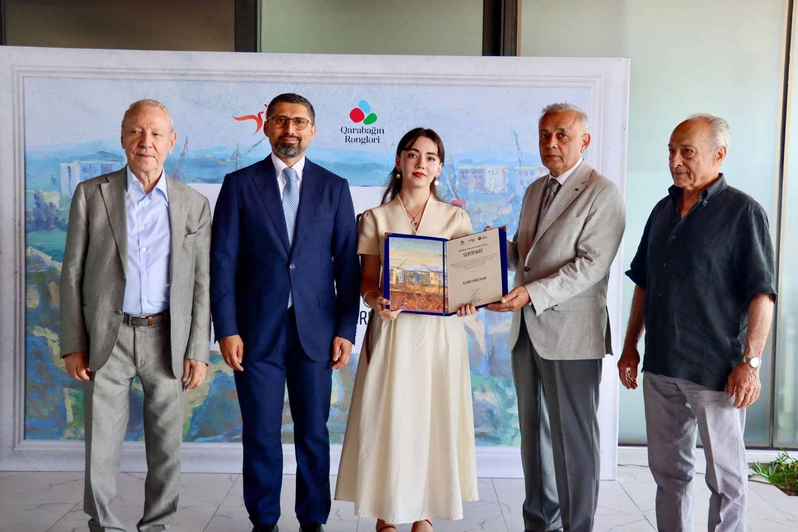 KRF Awards Young Artists Participating in the “Colors of Karabakh” (2026) Project (PHOTO)