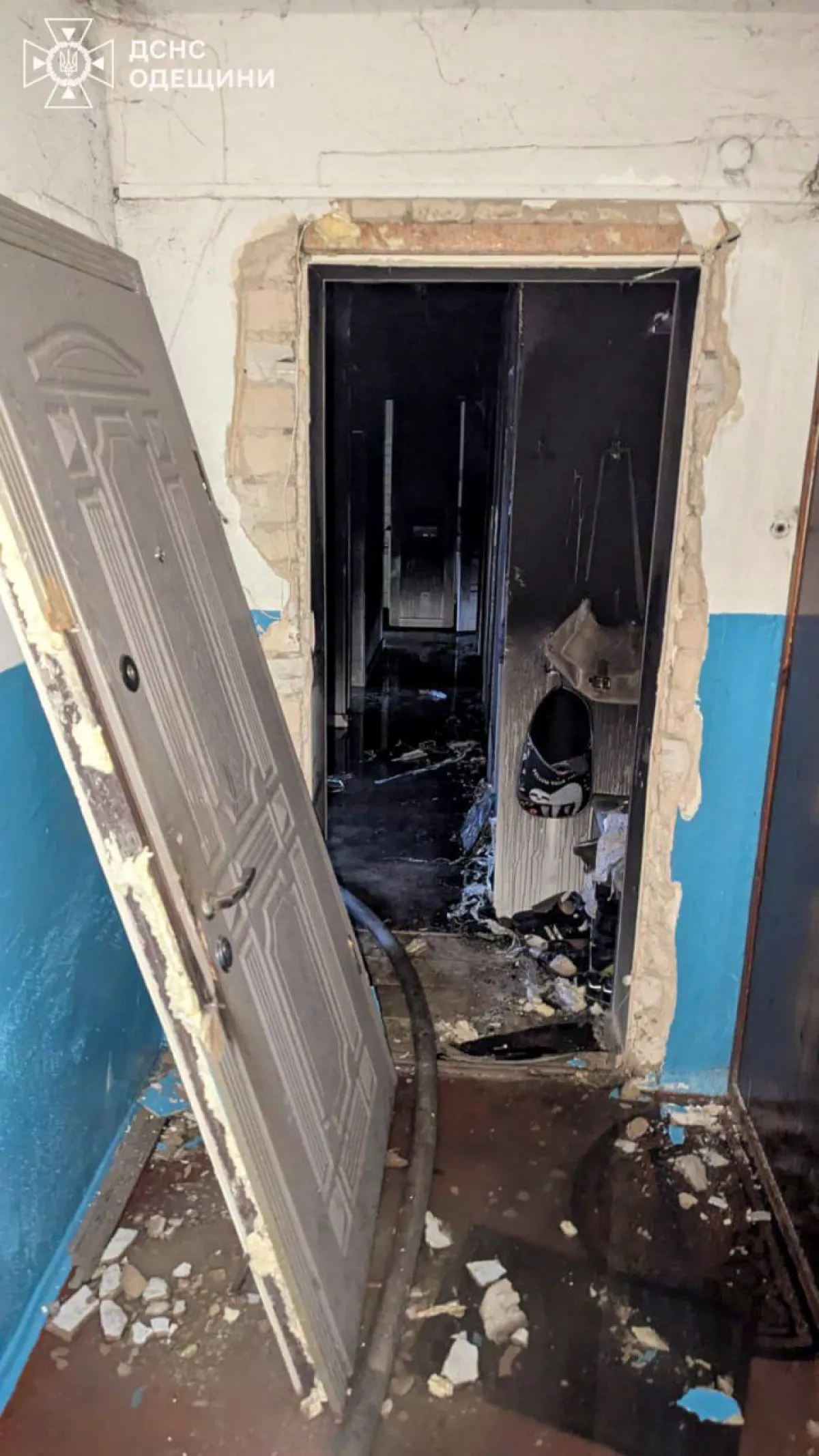 Russian strike damages apartment building, energy facility in Odesa PHOTO/VIDEO