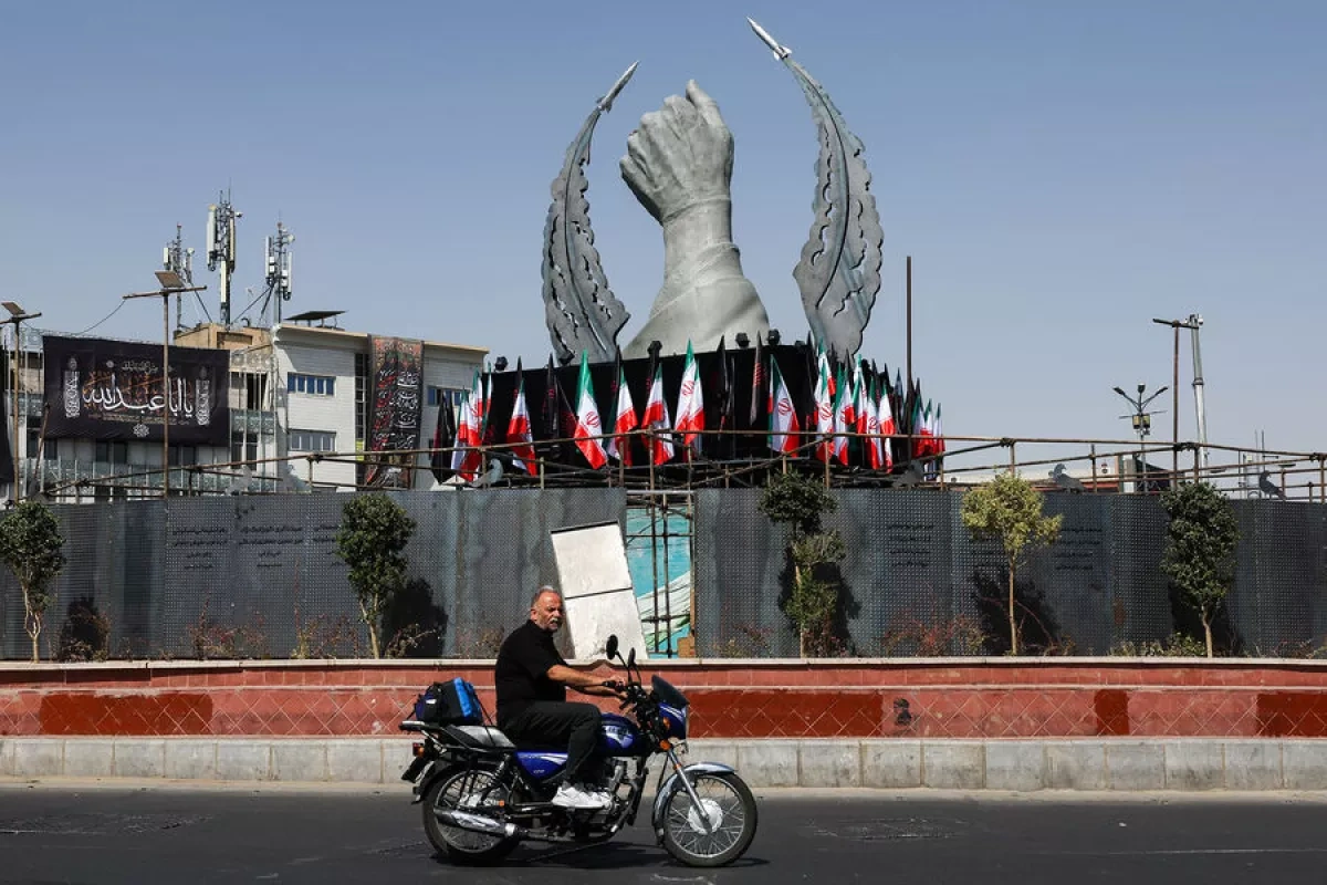 Iran unveils monument depicting Ali Khamenei's raised fist in Tehran