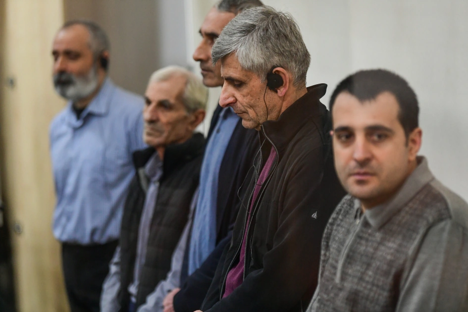 Azerbaijani court announces verdict in trial of Armenian citizens (PHOTO)