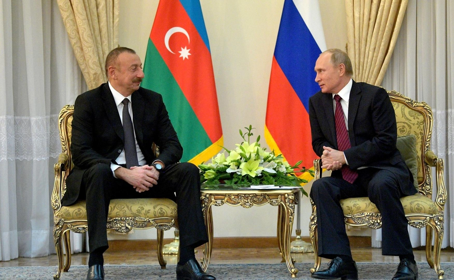Putin thanks President Aliyev for help evacuating Russian citizens from Iran