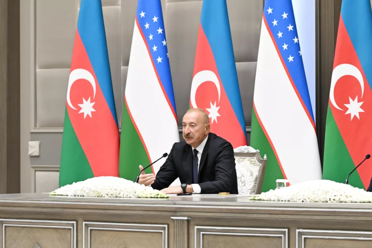 President Aliyev: Azerbaijan, Uzbekistan set to reach $1 billion in trade FULL SPEECH / PHOTO