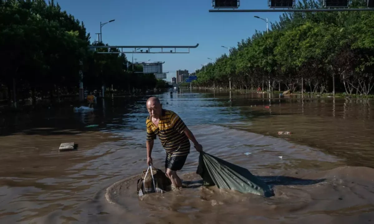 Floods in southern and central China leave at least 10 dead