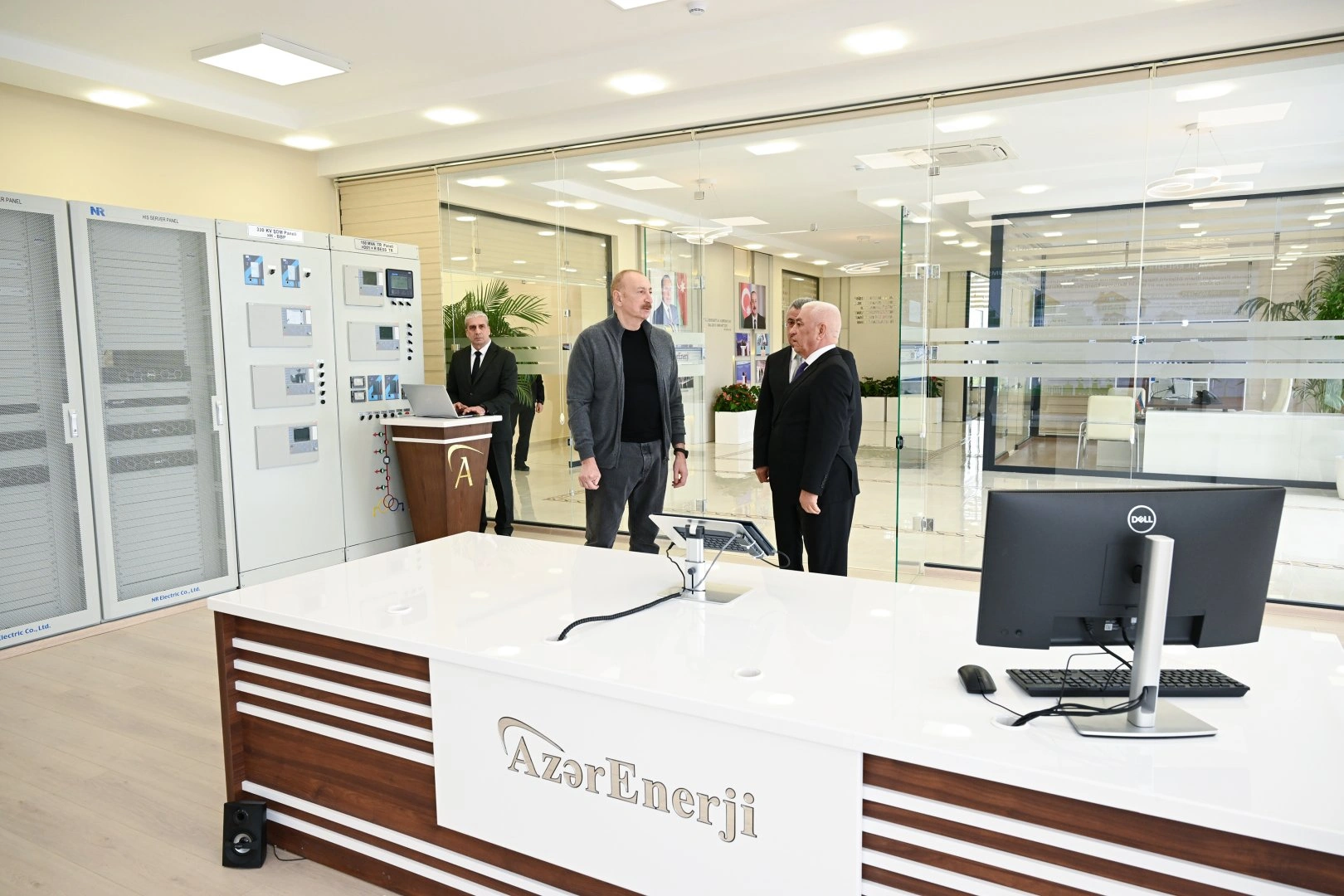 President Ilham Aliyev attends opening of Absheron Battery Energy Storage Center (PHOTO)