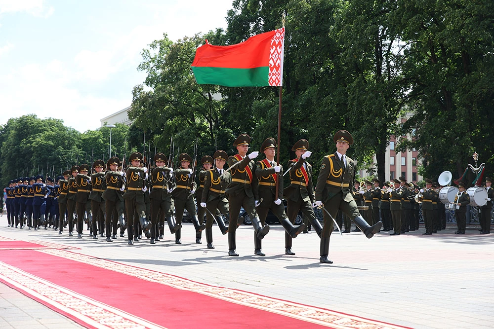 Chief of General Staff of Azerbaijan Army arrives on official visit to Belarus (PHOTO)