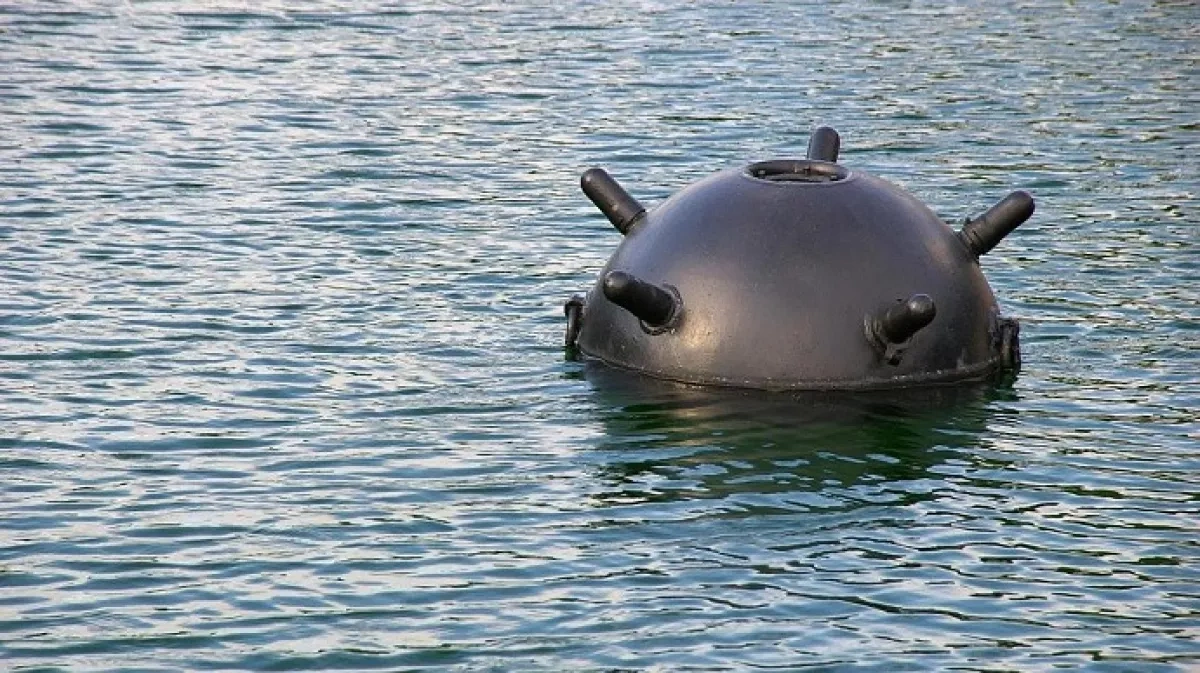 Naval mine found on beach near Midia training range in Romania