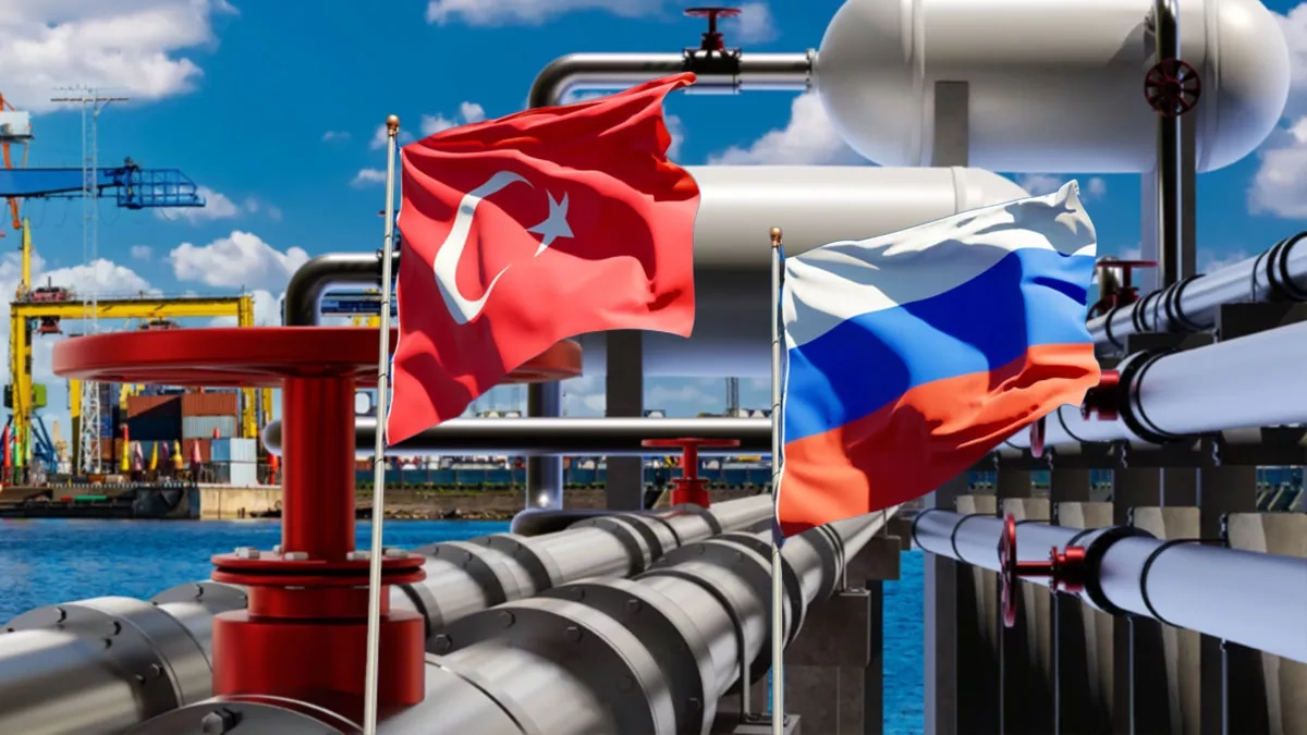 Russia’s gas exports to Türkiye fall 6% in first four months of year