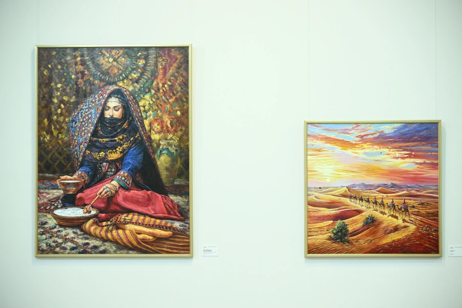 Heydar Aliyev Foundation VP Leyla Aliyeva attends opening of MAMA “Mother Nature” international art exhibition in Ashgabat (PHOTO)