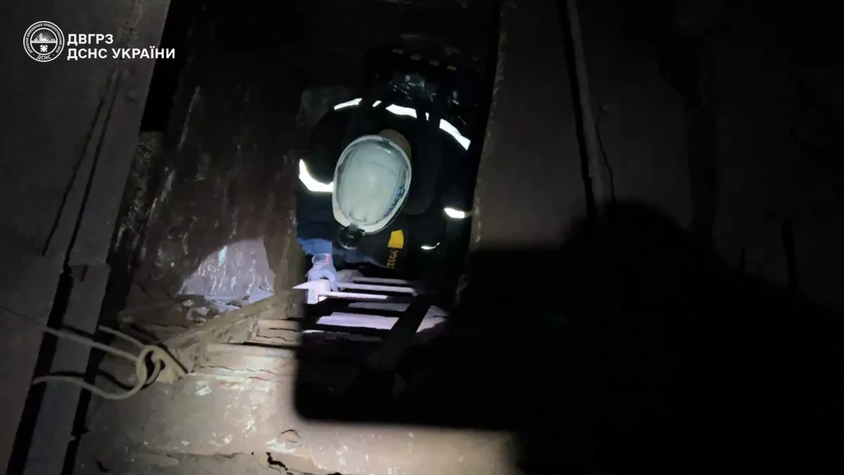 Russia’s UAV attack on Kryvyi Rih traps miners underground Photo
