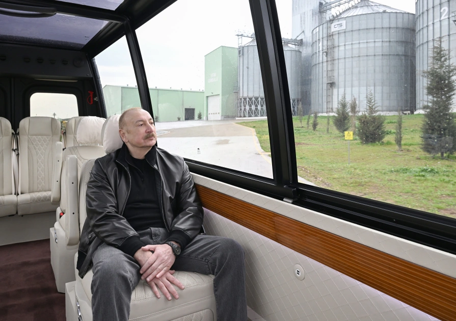 President Ilham Aliyev attends opening of Shirvan Agro livestock complex in Shamakhi (PHOTO)