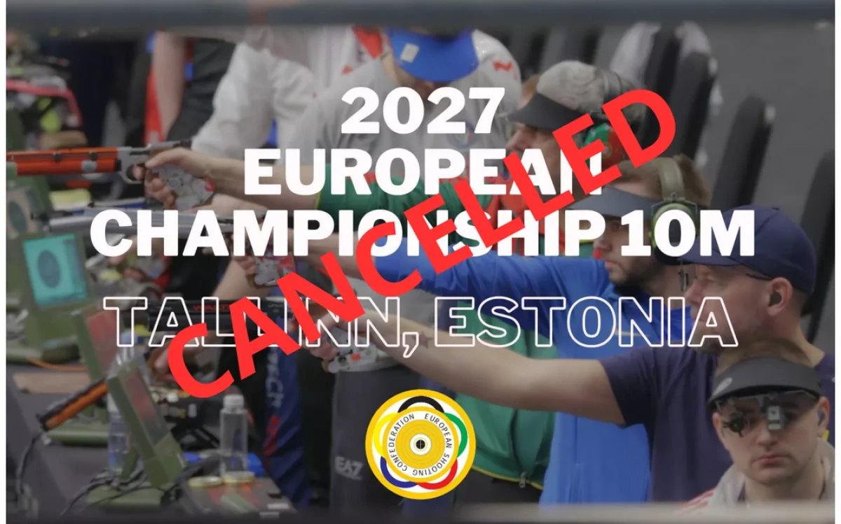 Estonia stripped of 2027 European Shooting Championships