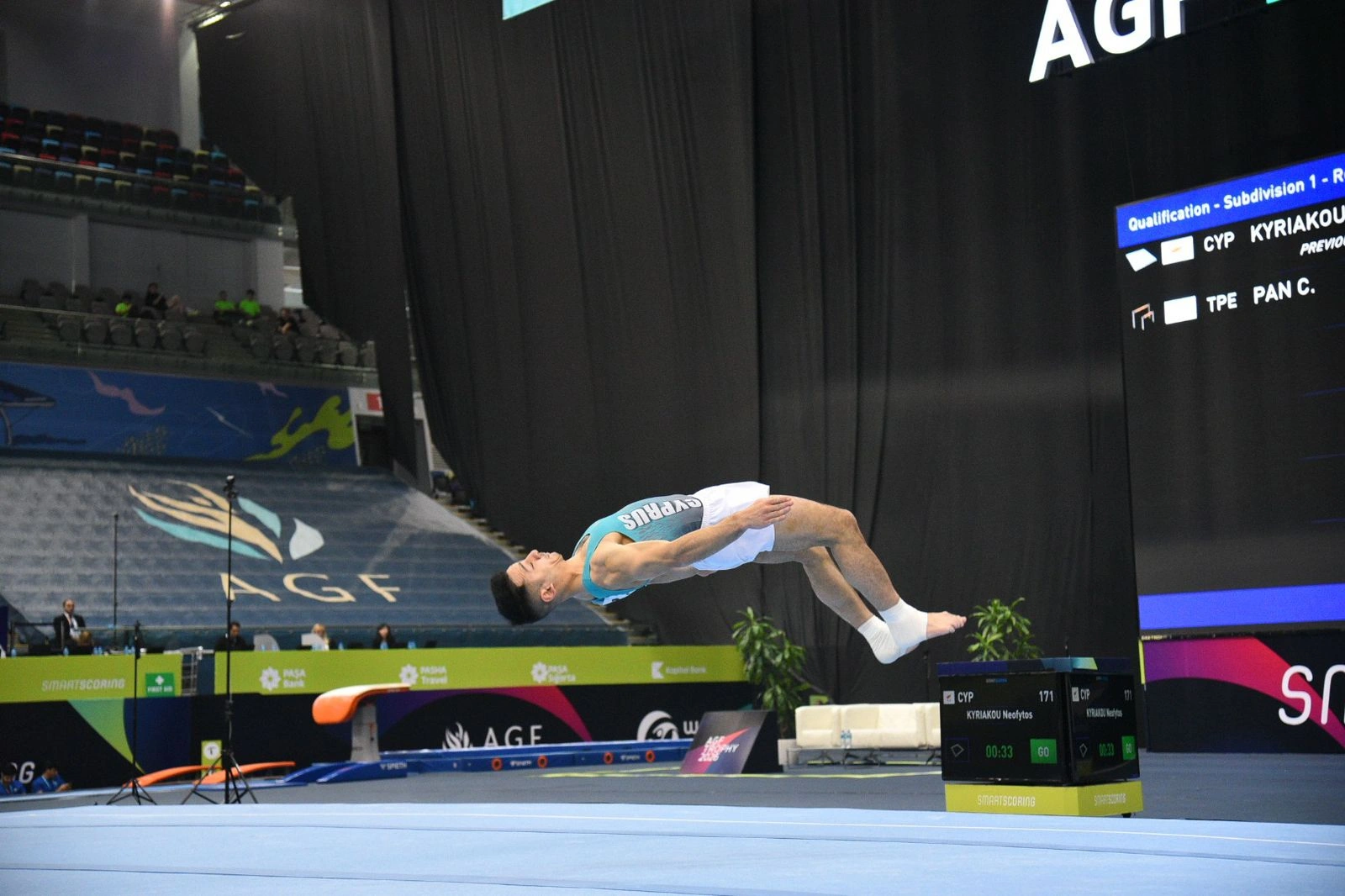 First day of FIG Artistic Gymnastics World Cup in Azerbaijan's Baku wraps up (PHOTO)