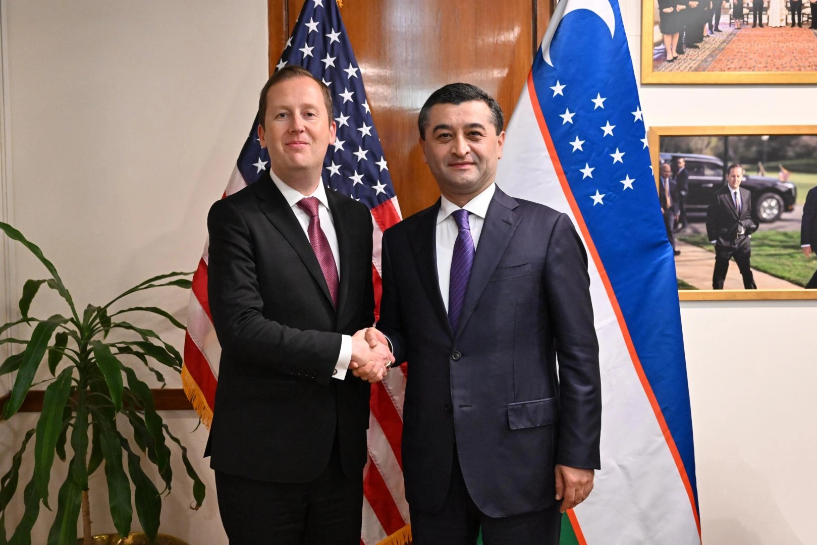 Uzbekistan, U.S. reaffirm strategic partnership in New Delhi